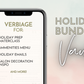 Holiday Bundle Template Vault