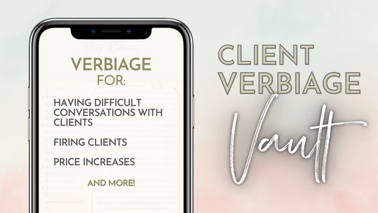 Client Verbiage Template Pack